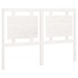 vidaXL Cabecero de cama madera maciza de pino blanco 140,5x4x100 cm vidaXL Cabecero de cama madera maciza de pino blanco 140,5x4x100 cm