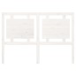 vidaXL Cabecero de cama madera maciza de pino blanco 140,5x4x100 cm vidaXL Cabecero de cama madera maciza de pino blanco 140,5x4x100 cm
