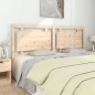 vidaXL Cabecero de cama madera maciza de pino 185,5x4x100 cm