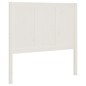 vidaXL Cabecero de cama madera maciza de pino blanco 80,5x4x100 cm vidaXL Cabecero de cama madera maciza de pino blanco 80,5x4x100 cm