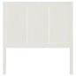 vidaXL Cabecero de cama madera maciza de pino blanco 80,5x4x100 cm vidaXL Cabecero de cama madera maciza de pino blanco 80,5x4x100 cm