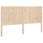 vidaXL Cabecero de cama madera maciza de pino 165,5x4x100 cm vidaXL Cabecero de cama madera maciza de pino 165,5x4x100 cm
