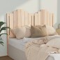 vidaXL Cabecero de cama madera maciza de pino 146x4x110 cm