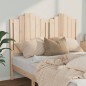 vidaXL Cabecero de cama madera maciza de pino 146x4x110 cm