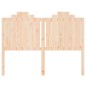 vidaXL Cabecero de cama madera maciza de pino 146x4x110 cm