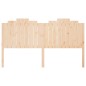 vidaXL Cabecero de cama madera maciza de pino 186x4x110 cm vidaXL Cabecero de cama madera maciza de pino 186x4x110 cm