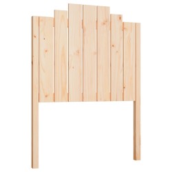 vidaXL Cabecero de cama madera maciza de pino 81x4x110 cm