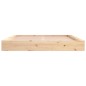 vidaXL Estructura de cama de madera maciza 140x200 cm vidaXL Estructura de cama de madera maciza 140x200 cm