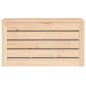 vidaXL Caja de almacenaje madera maciza de pino 59,5x36,5x33 cm vidaXL Caja de almacenaje madera maciza de pino 59,5x36,5x33 cm