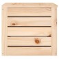 vidaXL Caja de almacenaje madera maciza de pino 59,5x36,5x33 cm vidaXL Caja de almacenaje madera maciza de pino 59,5x36,5x33 cm