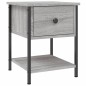 vidaXL Mesitas noche 2 uds madera ingeniería gris Sonoma 34x35,5x45 cm vidaXL Mesitas noche 2 uds madera ingeniería gris Sonoma 34x35,5x45 cm