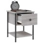 vidaXL Mesitas noche 2 uds madera ingeniería gris Sonoma 34x35,5x45 cm vidaXL Mesitas noche 2 uds madera ingeniería gris Sonoma 34x35,5x45 cm