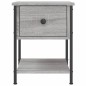 vidaXL Mesitas noche 2 uds madera ingeniería gris Sonoma 34x35,5x45 cm vidaXL Mesitas noche 2 uds madera ingeniería gris Sonoma 34x35,5x45 cm