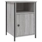vidaXL Mesita de noche madera contrachapada gris Sonoma 40x42x60 cm vidaXL Mesita de noche madera contrachapada gris Sonoma 40x42x60 cm