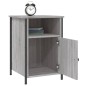 vidaXL Mesita de noche madera contrachapada gris Sonoma 40x42x60 cm vidaXL Mesita de noche madera contrachapada gris Sonoma 40x42x60 cm