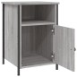 vidaXL Mesita de noche madera contrachapada gris Sonoma 40x42x60 cm vidaXL Mesita de noche madera contrachapada gris Sonoma 40x42x60 cm