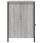 vidaXL Mesita de noche madera contrachapada gris Sonoma 40x42x60 cm vidaXL Mesita de noche madera contrachapada gris Sonoma 40x42x60 cm