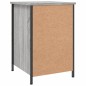 vidaXL Mesita de noche madera contrachapada gris Sonoma 40x42x60 cm vidaXL Mesita de noche madera contrachapada gris Sonoma 40x42x60 cm