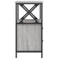 vidaXL Mesitas noche 2 uds madera ingeniería gris Sonoma 34x35,5x70 cm vidaXL Mesitas noche 2 uds madera ingeniería gris Sonoma 34x35,5x70 cm