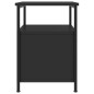 vidaXL Mesitas de noche 2 uds madera de ingeniería negro 34x35,5x50 cm vidaXL Mesitas de noche 2 uds madera de ingeniería negro 34x35,5x50 cm