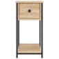 vidaXL Mesitas noche 2 uds madera ingeniería roble Sonoma 30x60x60 cm vidaXL Mesitas noche 2 uds madera ingeniería roble Sonoma 30x60x60 cm