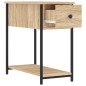 vidaXL Mesitas noche 2 uds madera ingeniería roble Sonoma 30x60x60 cm vidaXL Mesitas noche 2 uds madera ingeniería roble Sonoma 30x60x60 cm