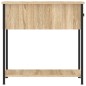 vidaXL Mesitas noche 2 uds madera ingeniería roble Sonoma 30x60x60 cm vidaXL Mesitas noche 2 uds madera ingeniería roble Sonoma 30x60x60 cm