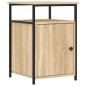 vidaXL Mesita de noche madera contrachapada roble sonoma 40x42x60 cm vidaXL Mesita de noche madera contrachapada roble sonoma 40x42x60 cm
