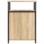 vidaXL Mesita de noche madera contrachapada roble sonoma 40x42x60 cm vidaXL Mesita de noche madera contrachapada roble sonoma 40x42x60 cm