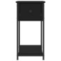 vidaXL Mesitas de noche 2 uds madera de ingeniería negra 30x60x60 cm vidaXL Mesitas de noche 2 uds madera de ingeniería negra 30x60x60 cm