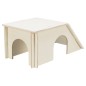 TRIXIE Casa para roedores Bent madera 40x18x23 cm TRIXIE Casa para roedores Bent madera 40x18x23 cm