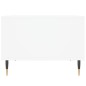 vidaXL Mesa de centro madera contrachapada blanco 60x50x36,5 cm vidaXL Mesa de centro madera contrachapada blanco 60x50x36,5 cm