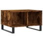 vidaXL Mesa de centro madera contrachapada roble ahumado 60x50x36,5 cm vidaXL Mesa de centro madera contrachapada roble ahumado 60x50x36,5 cm