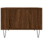 vidaXL Mesa de centro madera contrachapada marrón roble 60x50x36,5 cm vidaXL Mesa de centro madera contrachapada marrón roble 60x50x36,5 cm