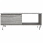 vidaXL Mesa de centro madera contrachapada gris Sonoma 90x50x36,5 cm vidaXL Mesa de centro madera contrachapada gris Sonoma 90x50x36,5 cm