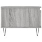vidaXL Mesa de centro madera contrachapada gris Sonoma 90x50x36,5 cm vidaXL Mesa de centro madera contrachapada gris Sonoma 90x50x36,5 cm