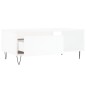 vidaXL Mesa de centro madera contrachapada blanco 90x50x36,5 cm vidaXL Mesa de centro madera contrachapada blanco 90x50x36,5 cm