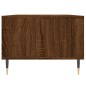 vidaXL Mesa de centro madera contrachapada marrón roble 90x50x36,5 cm