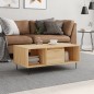 vidaXL Mesa de centro madera contrachapada roble Sonoma 90x50x36,5 cm vidaXL Mesa de centro madera contrachapada roble Sonoma 90x50x36,5 cm