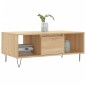 vidaXL Mesa de centro madera contrachapada roble Sonoma 90x50x36,5 cm vidaXL Mesa de centro madera contrachapada roble Sonoma 90x50x36,5 cm