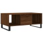 vidaXL Mesa de centro madera contrachapada marrón roble 90x50x36,5 cm vidaXL Mesa de centro madera contrachapada marrón roble 90x50x36,5 cm