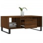 vidaXL Mesa de centro madera contrachapada marrón roble 90x50x36,5 cm vidaXL Mesa de centro madera contrachapada marrón roble 90x50x36,5 cm