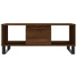 vidaXL Mesa de centro madera contrachapada marrón roble 90x50x36,5 cm vidaXL Mesa de centro madera contrachapada marrón roble 90x50x36,5 cm
