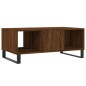 vidaXL Mesa de centro madera contrachapada marrón roble 90x50x36,5 cm vidaXL Mesa de centro madera contrachapada marrón roble 90x50x36,5 cm