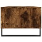 vidaXL Mesa de centro madera contrachapada roble ahumado 90x50x36,5 cm vidaXL Mesa de centro madera contrachapada roble ahumado 90x50x36,5 cm
