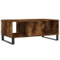 vidaXL Mesa de centro madera contrachapada roble ahumado 90x50x36,5 cm vidaXL Mesa de centro madera contrachapada roble ahumado 90x50x36,5 cm