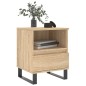 vidaXL Mesitas noche 2 uds madera ingeniería roble Sonoma 40x35x50 cm vidaXL Mesitas noche 2 uds madera ingeniería roble Sonoma 40x35x50 cm