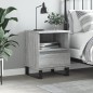 vidaXL Mesita de noche madera de ingeniería gris Sonoma 40x35x50 cm vidaXL Mesita de noche madera de ingeniería gris Sonoma 40x35x50 cm
