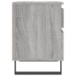 vidaXL Mesita de noche 2 uds madera ingeniería gris Sonoma 40x35x50 cm vidaXL Mesita de noche 2 uds madera ingeniería gris Sonoma 40x35x50 cm