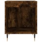 vidaXL Mesita de noche madera de ingeniería roble ahumado 40x35x50 cm vidaXL Mesita de noche madera de ingeniería roble ahumado 40x35x50 cm